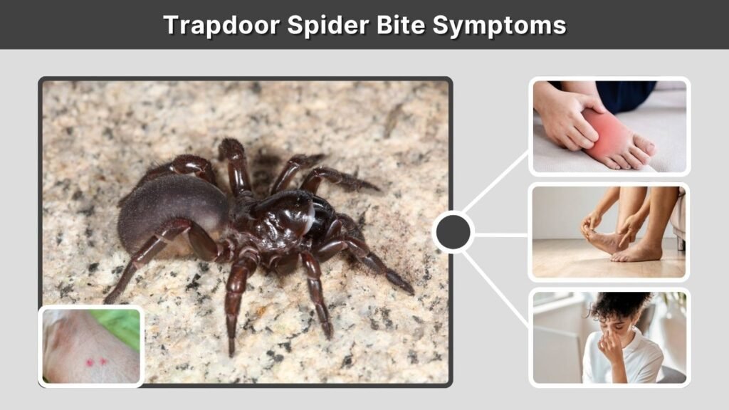 Trapdoor Spider Bite Symptoms