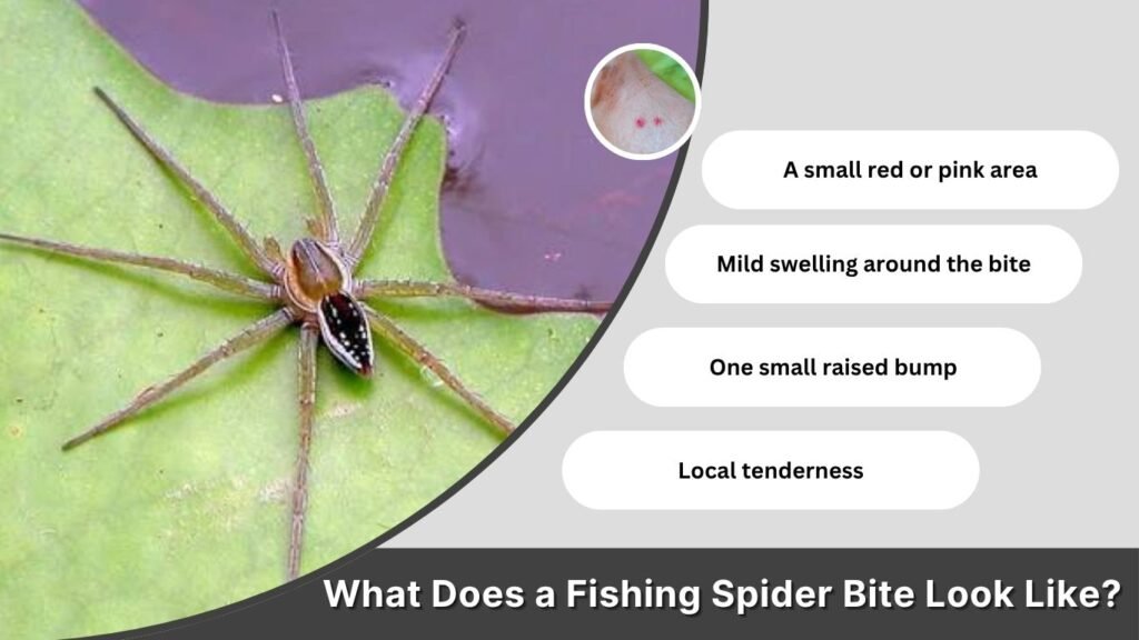 What Does a Fishing Spider Bite Look Like?