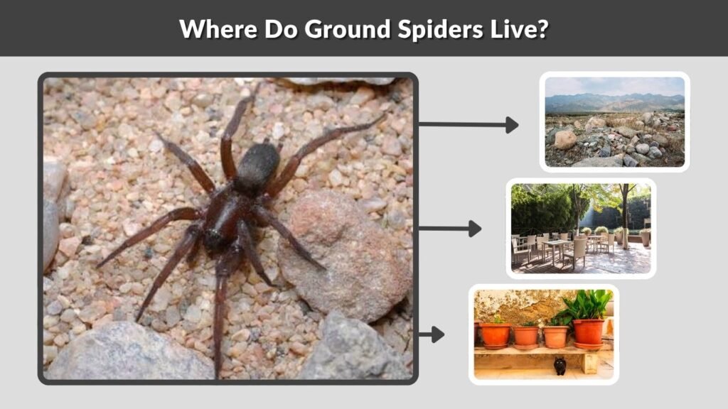 Where Do Ground Spiders Live?