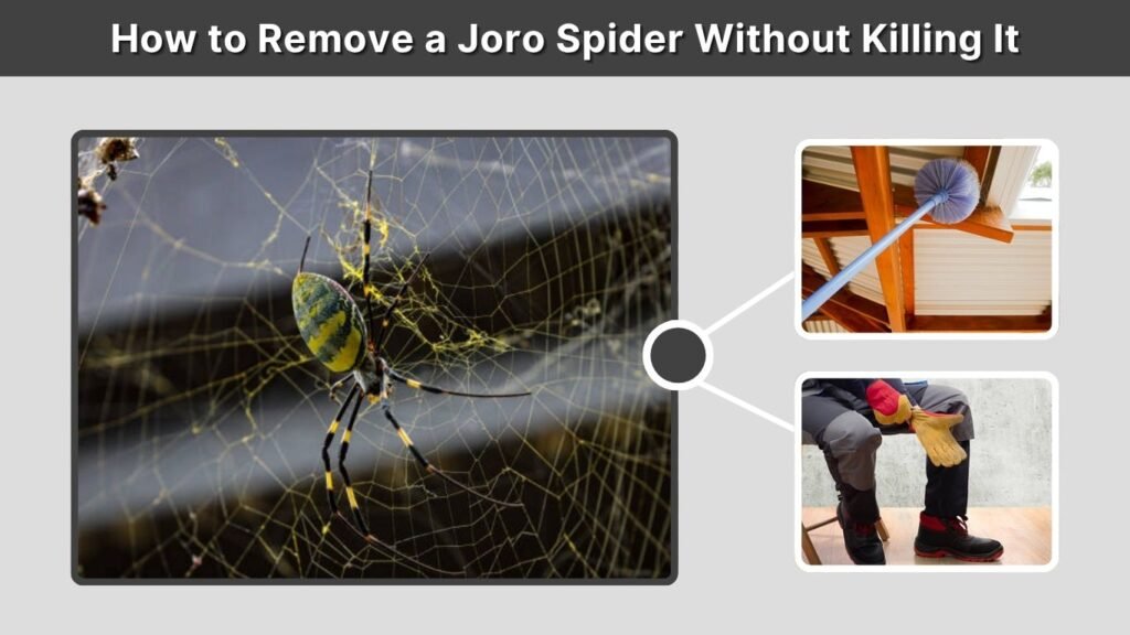 How to Remove a Joro Spider Without Killing It