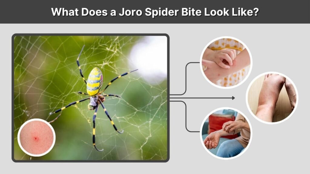 What Does a Joro Spider Bite Look Like?
