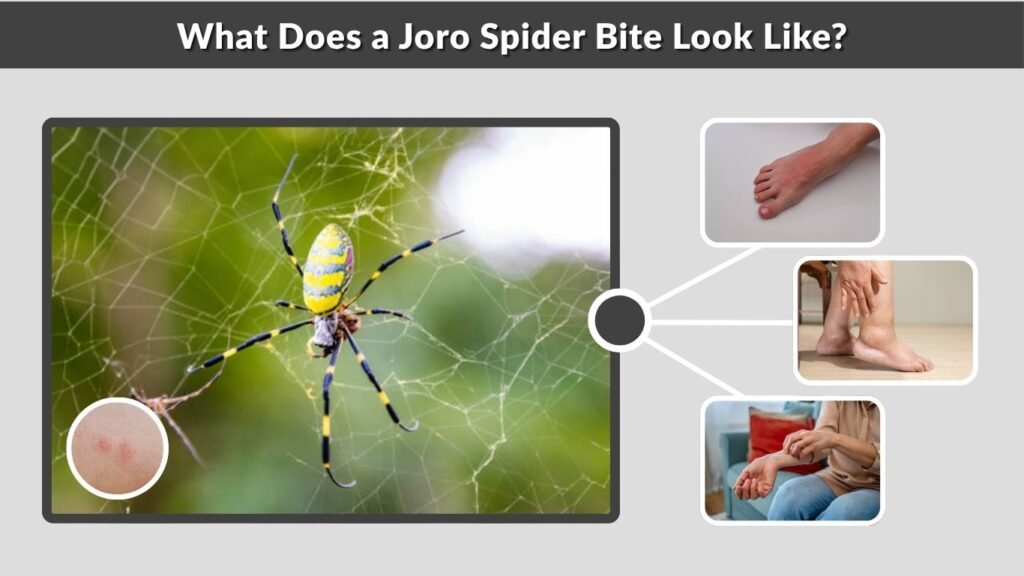 What Does a Joro Spider Bite Look Like?