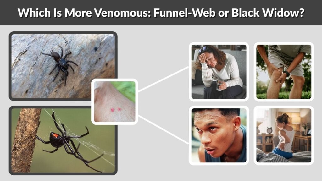 Which Is More Venomous: Funnel-Web or Black Widow?