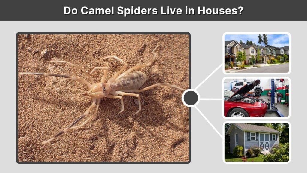 Do Camel Spiders Live in Houses?