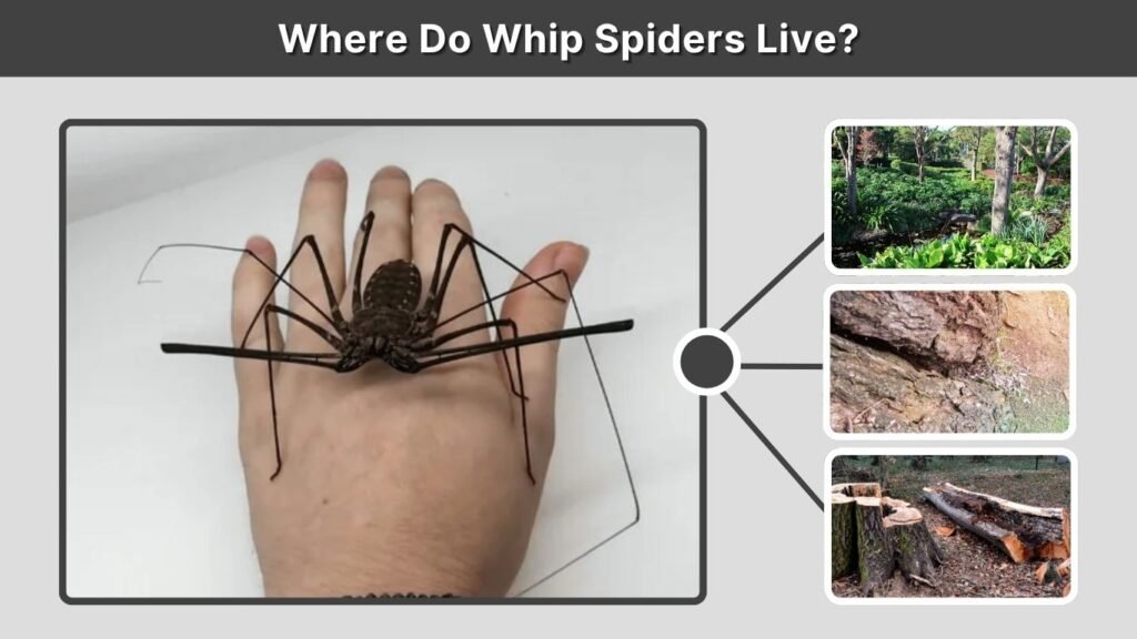 Where Do Whip Spiders Live?