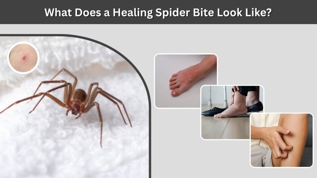 What Does a Healing Spider Bite Look Like?