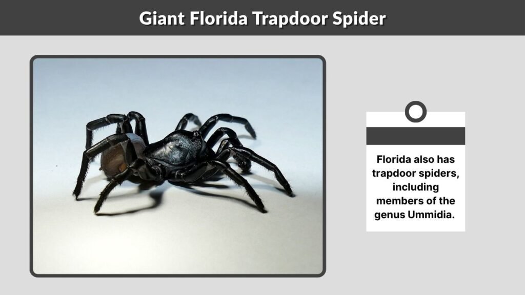 Giant Florida Trapdoor Spider
