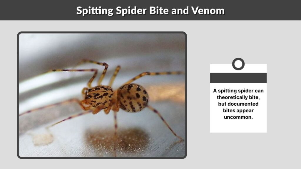Spitting Spider Bite and Venom