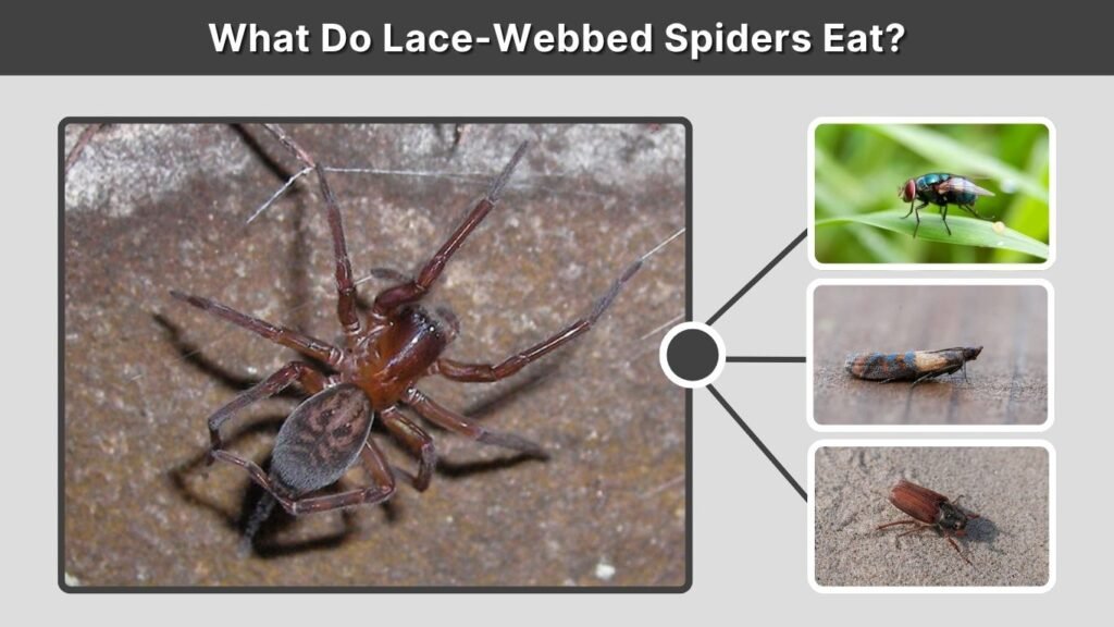 What Do Lace-Webbed Spiders Eat?
