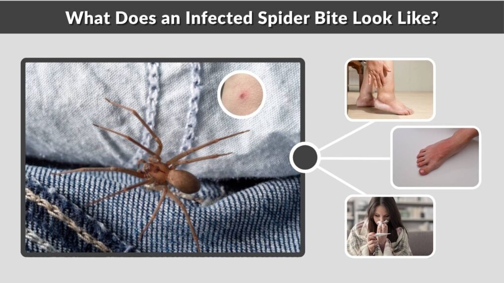 What Does an Infected Spider Bite Look Like?