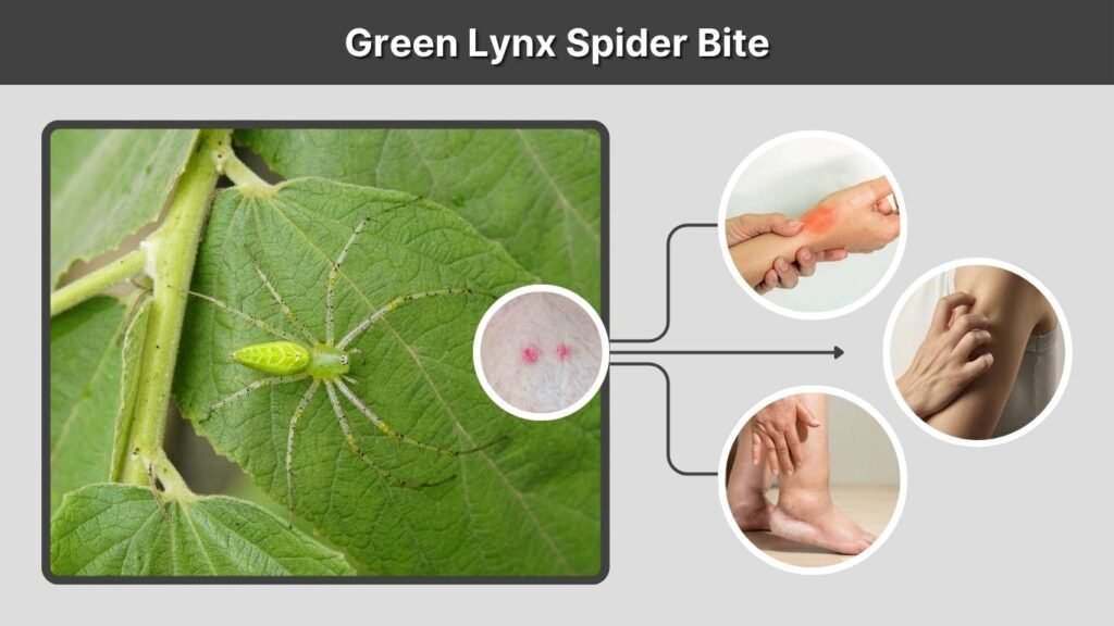 Green Lynx Spider Bite