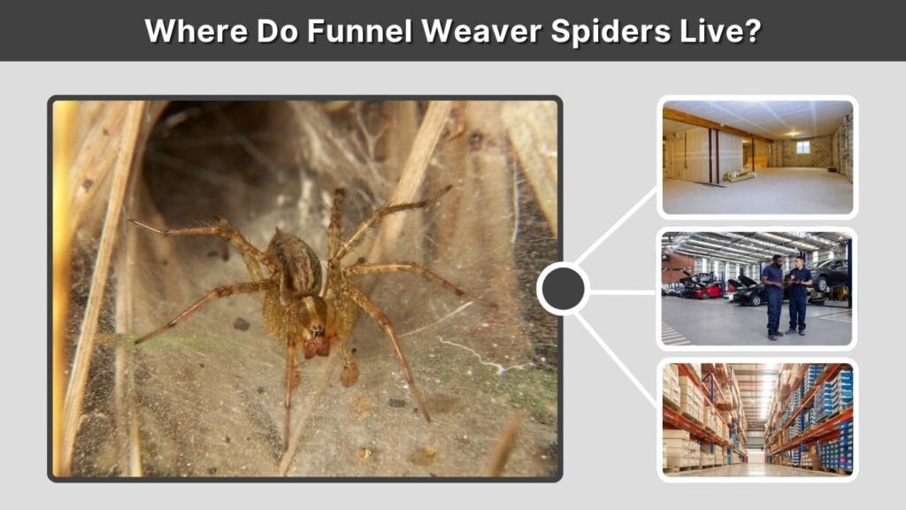 Where Do Funnel Weaver Spiders Live?