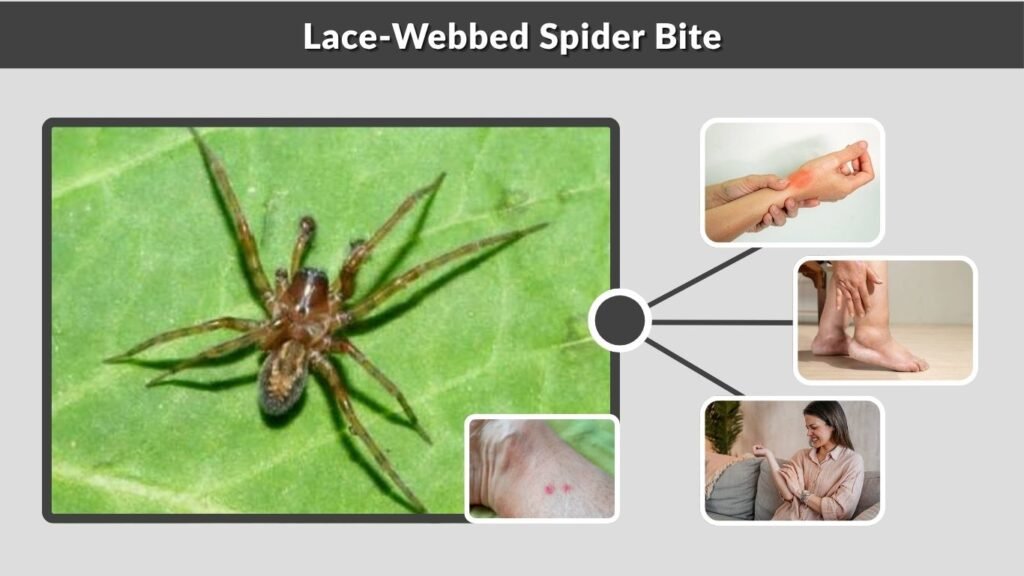 Lace-Webbed Spider Bite