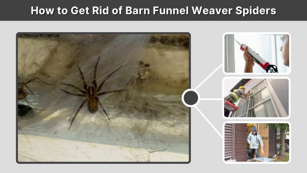How to Get Rid of Barn Funnel Weaver Spiders