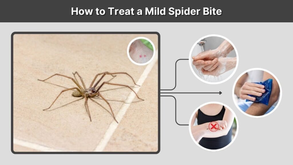 How to Treat a Mild Spider Bite