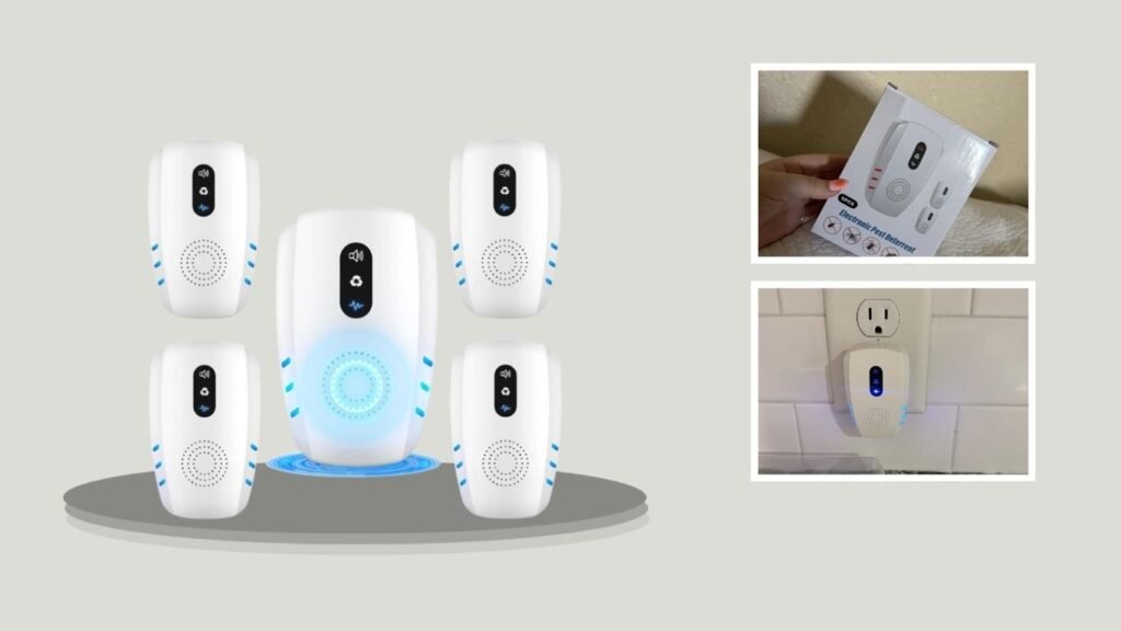 Upgraded Ultrasonic Pest Repeller With Switching Mode