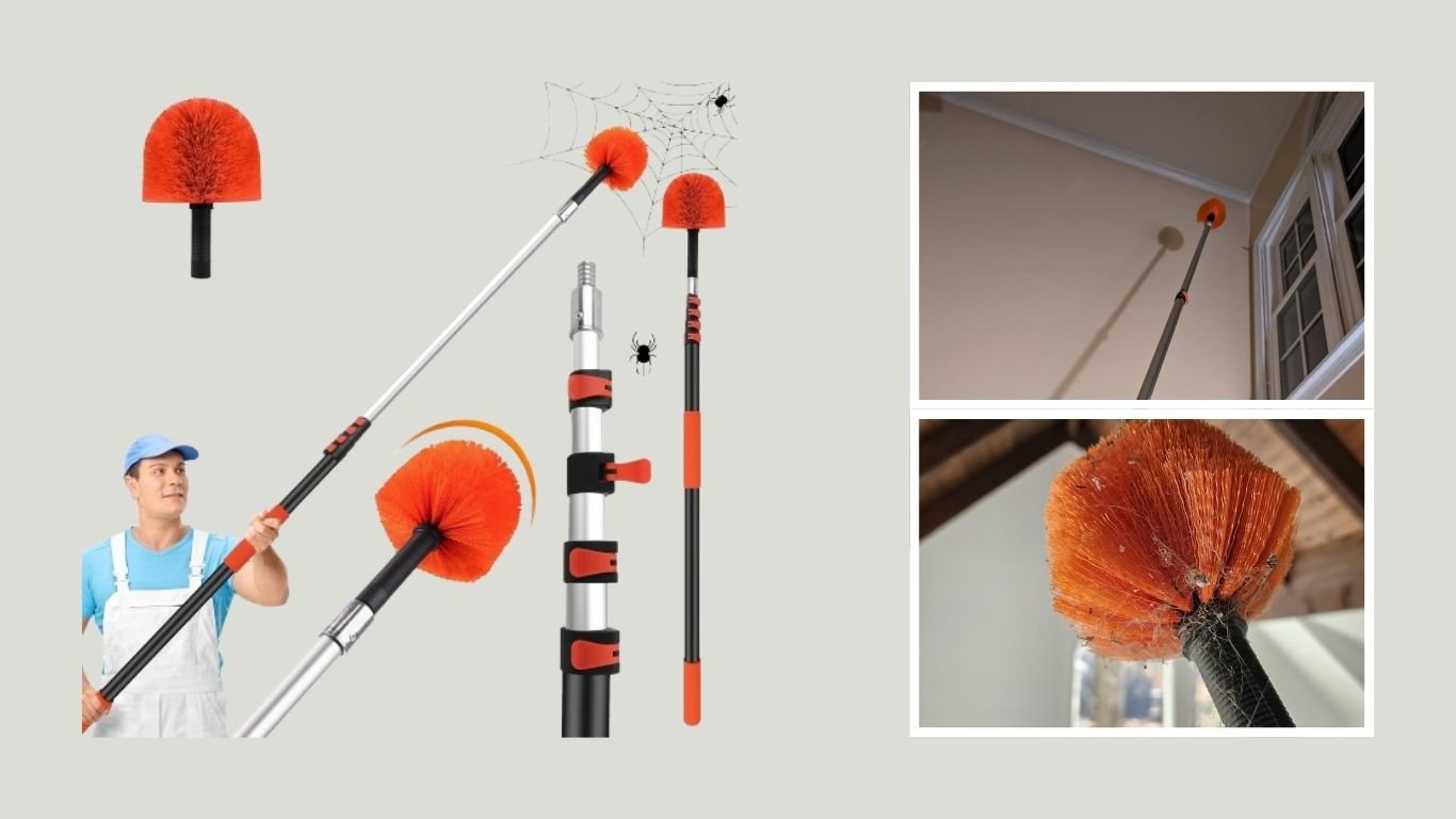 ACTREY 26 FT Cobweb Duster with Extension Pole