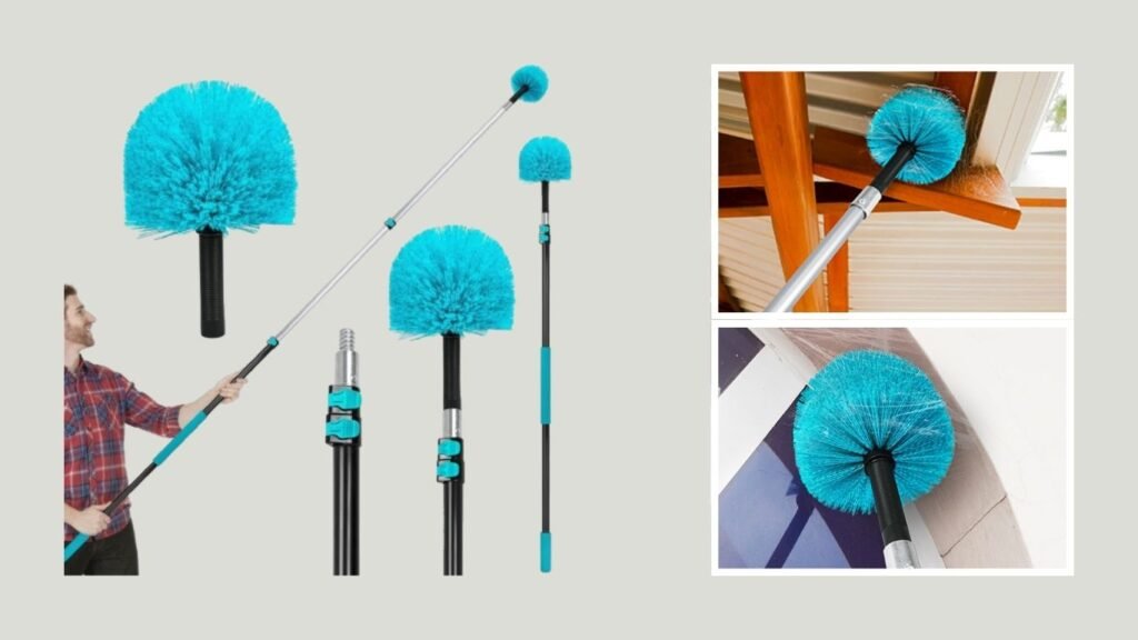 Mavriz 5–12 FT Spider Web Brush with Pole