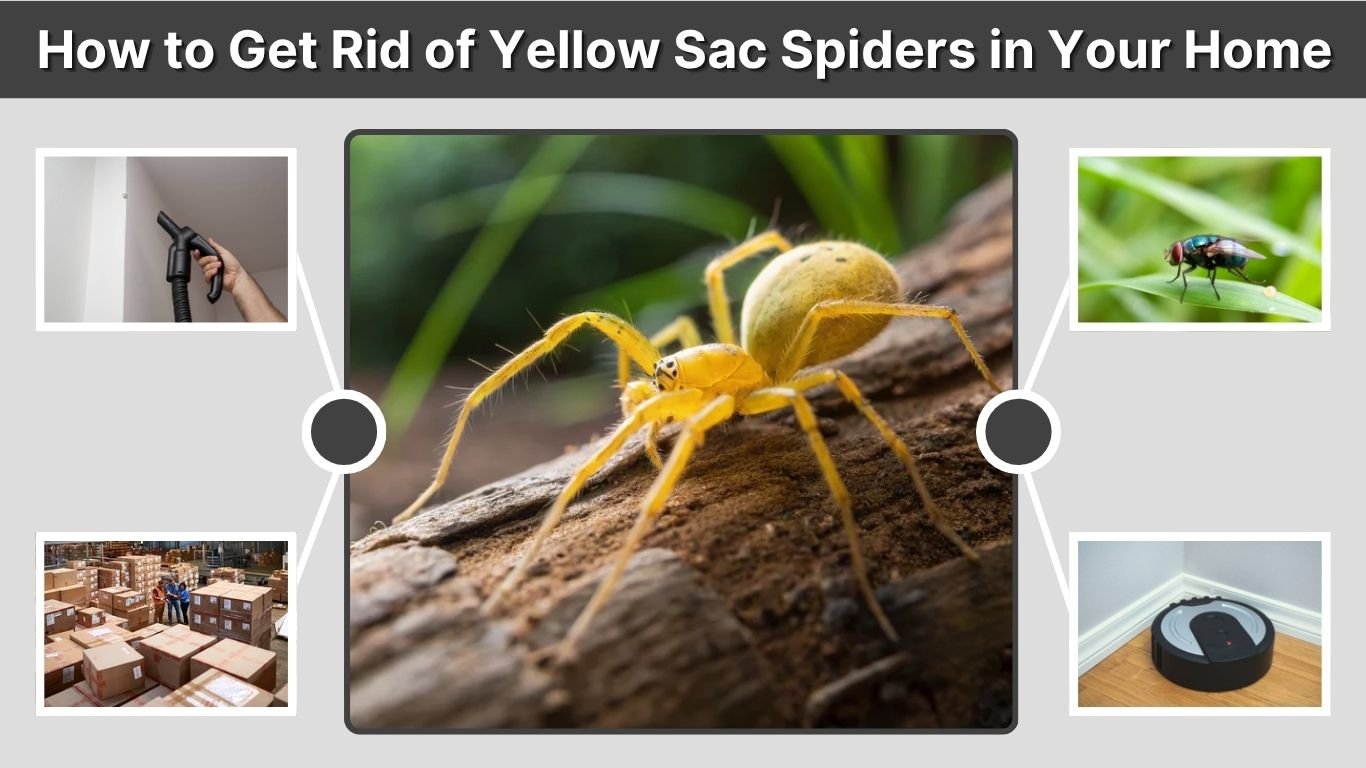 How to Get Rid of Yellow Sac Spiders in Your Home