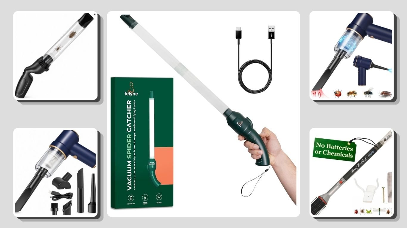 9 Best Bug Catcher Vacuums for Safe Indoor Insect Removal