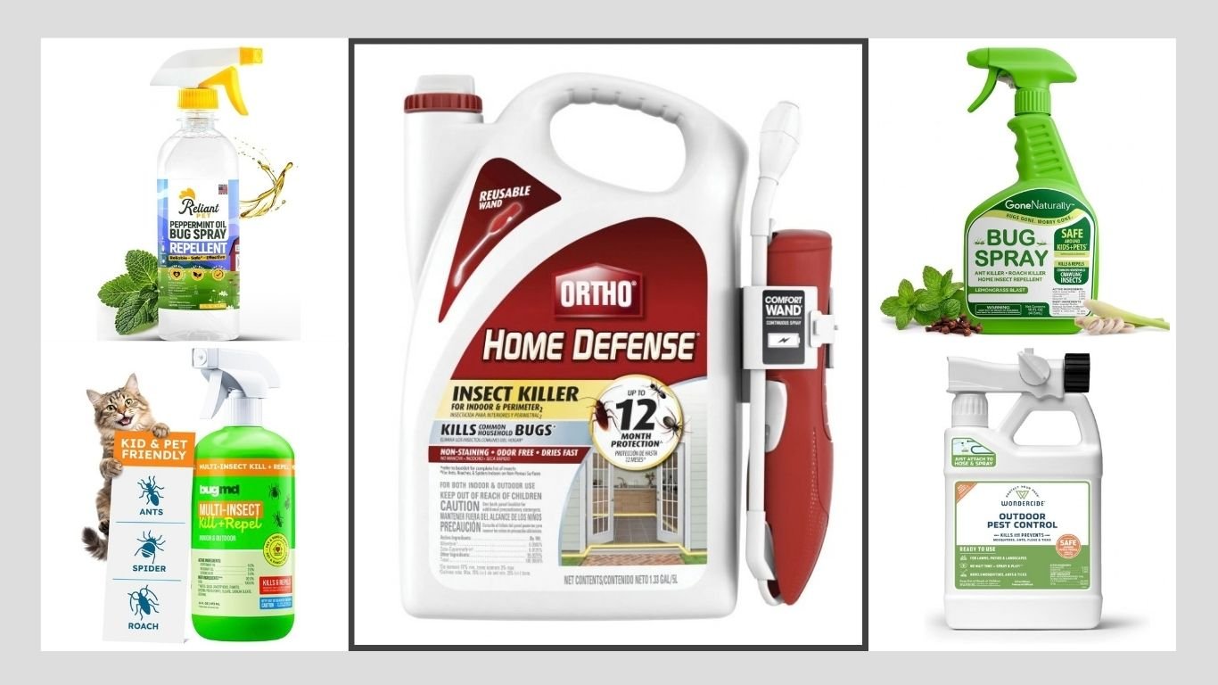10 Best Insect Deterrent Sprays for Indoor and Outdoor Use