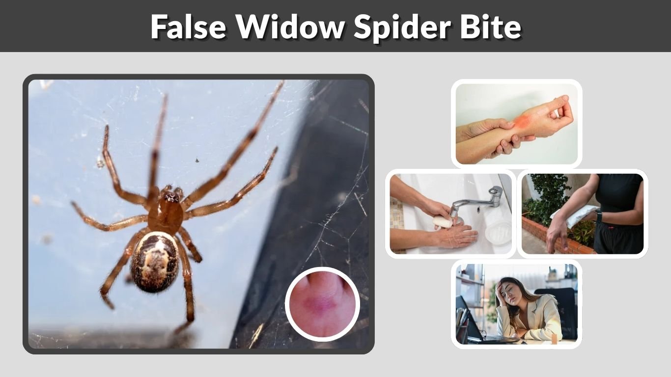 False Widow Spider Bite: Symptoms, Stages and Treatment