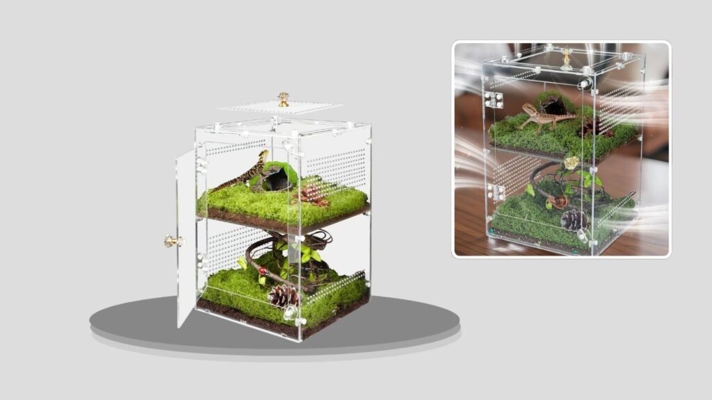 TCooSo Ventilated Tarantula & Spider Enclosure
