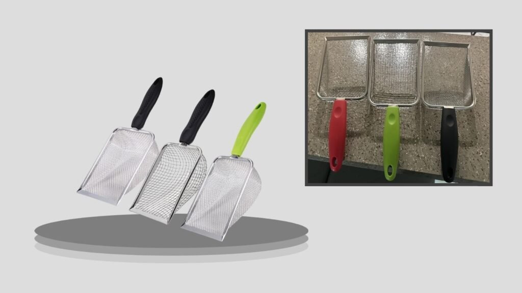 SUMHEN Reptile Stainless Steel Terrarium Cleaner Scoopers