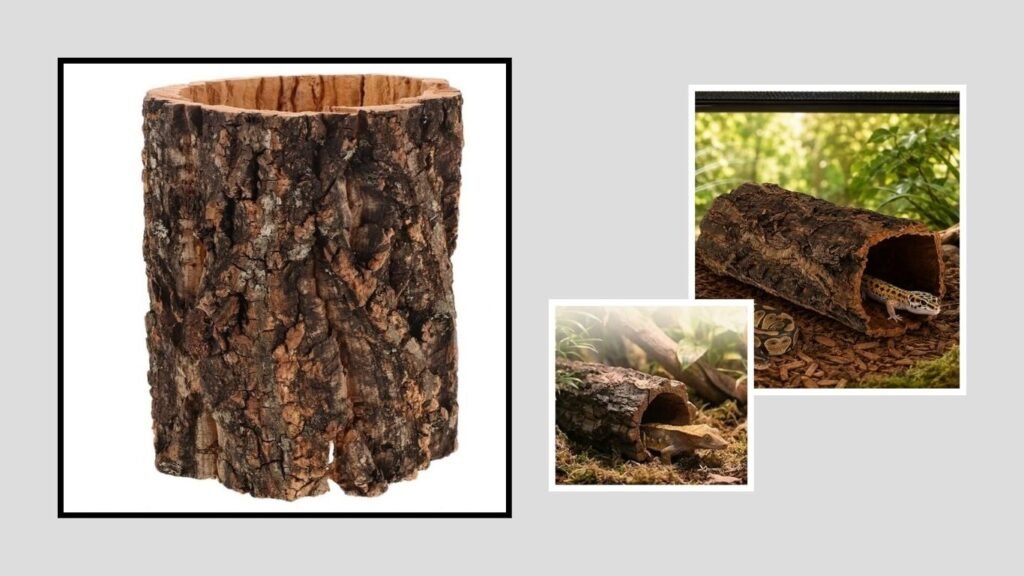 Homoyoyo Cork Bark Hideout – Best for Shelter and Privacy