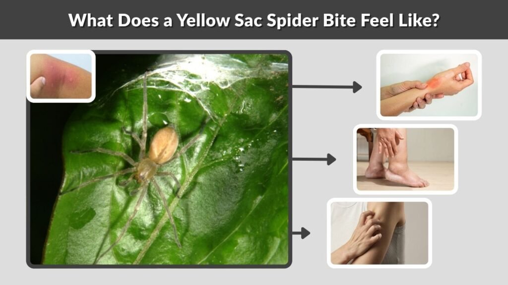 What Does a Yellow Sac Spider Bite Feel Like?