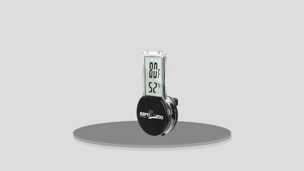 REPTI ZOO Magnetic Reptile Terrarium Thermometer & Hygrometer