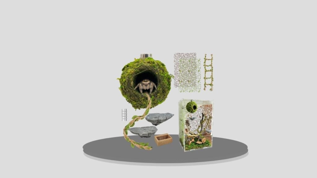 Jumping Spider Enclosure Accessories Kit