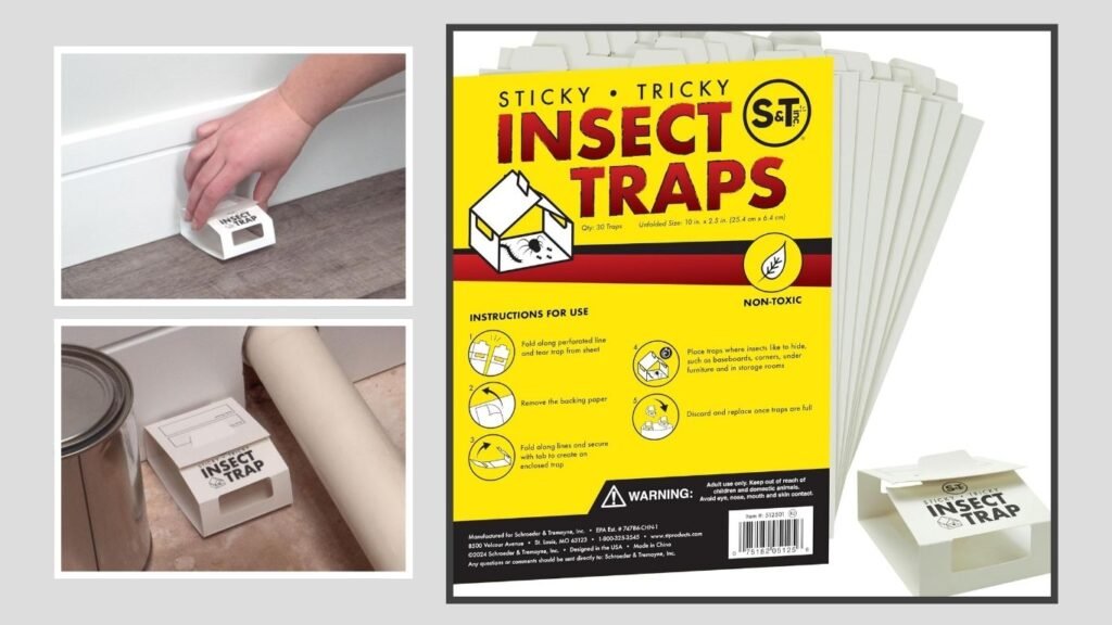 S&T INC. Insect Traps for Brown Recluse Spiders