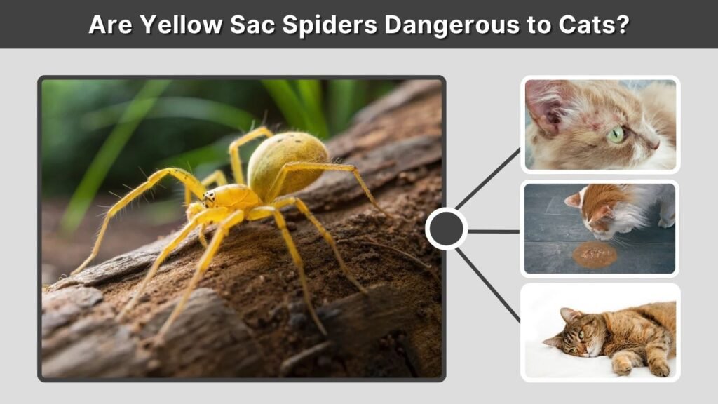 Are Yellow Sac Spiders Dangerous to Cats?