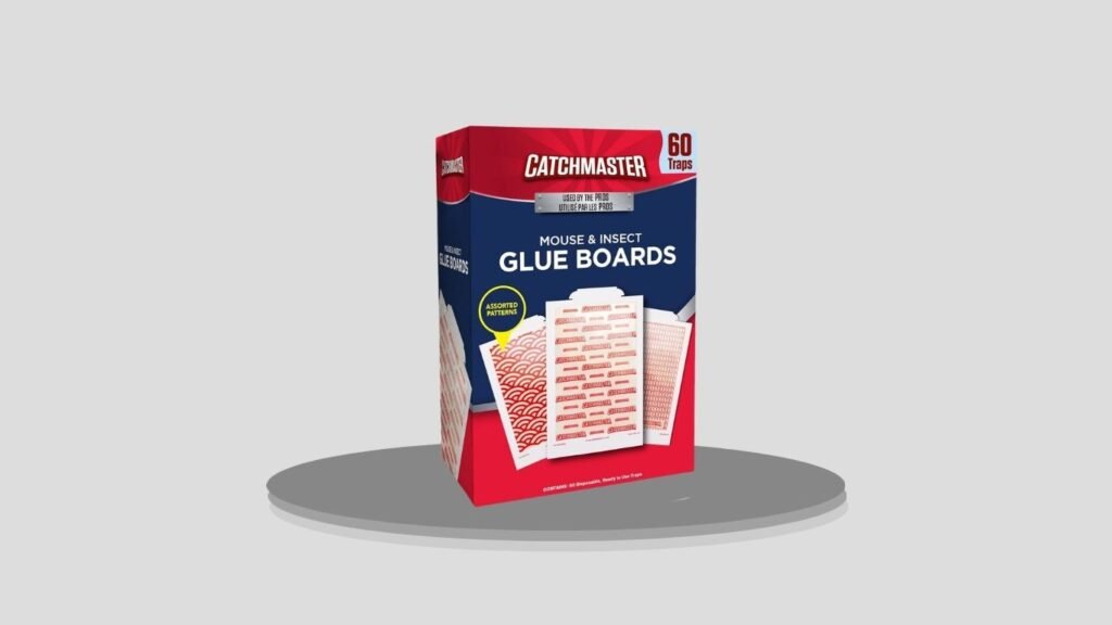 Indoor Glue Boards for Spiders, Mice & Crawling Pests