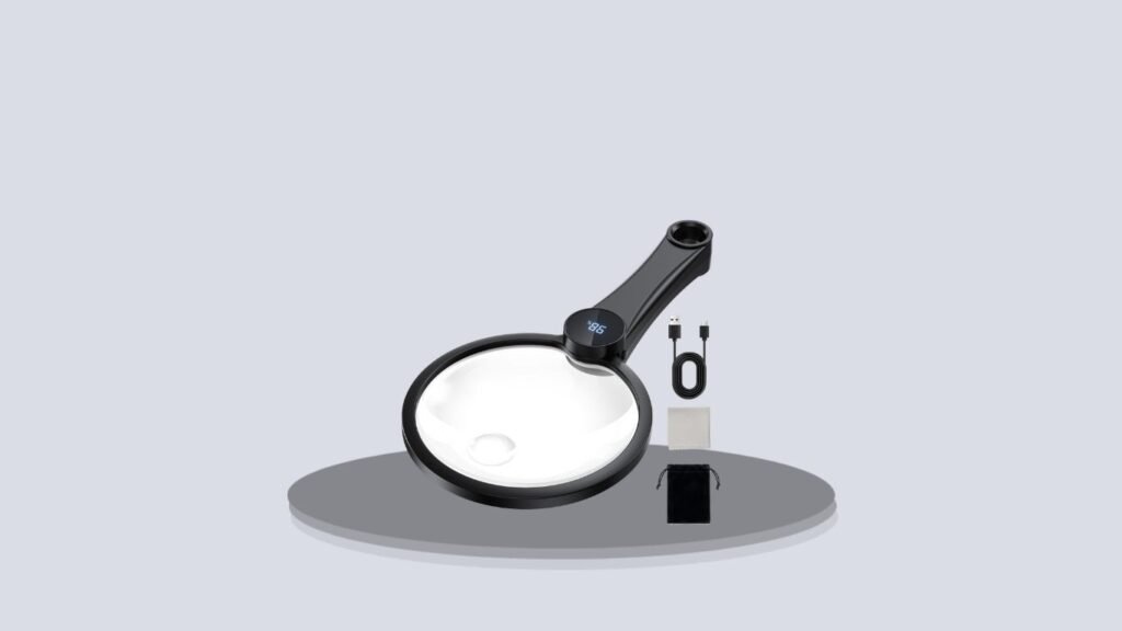 Lighted Handheld Magnifying Glass
