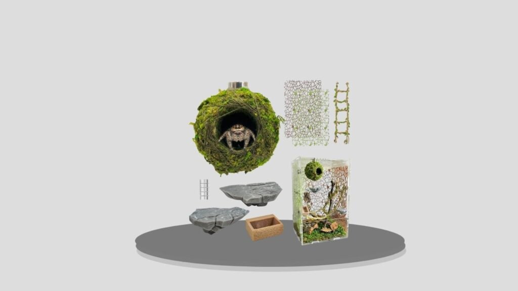 Jumping Spider Enclosure Accessories Kit