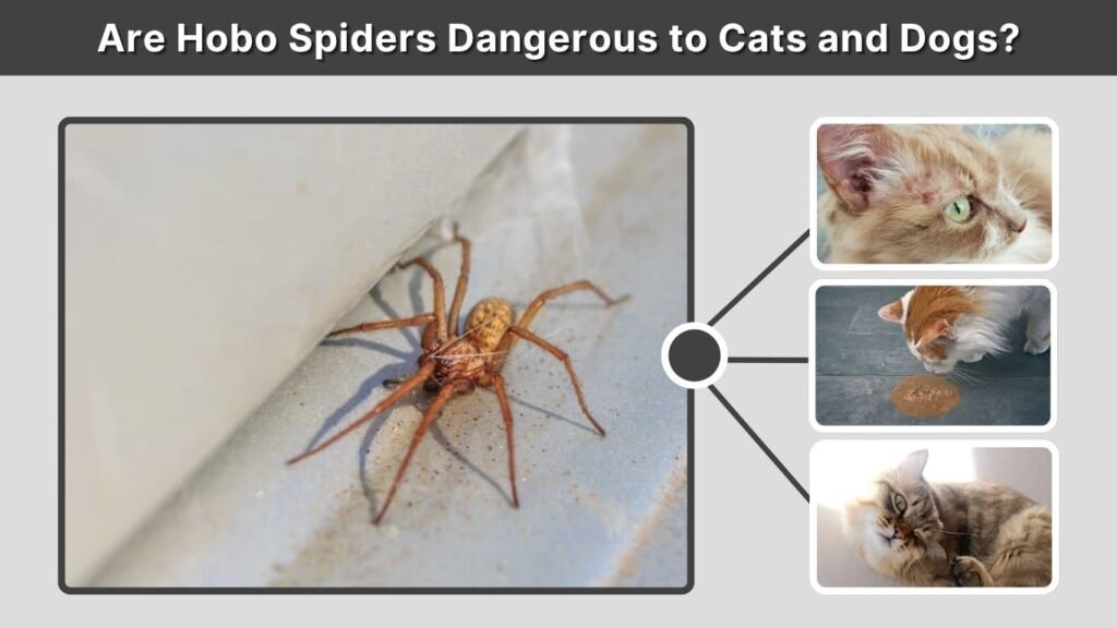 Are Hobo Spiders Dangerous to Cats and Dogs?