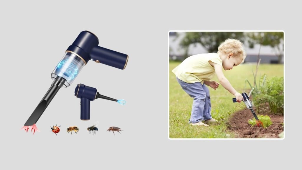 Rechargeable Multifunctional Bug Catcher Vacuum