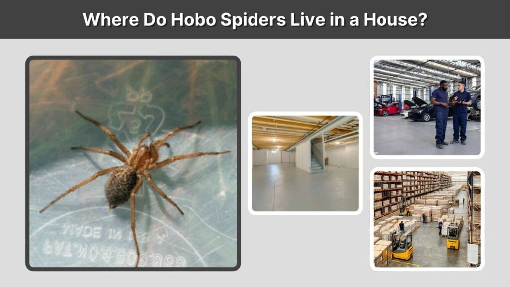 Where Do Hobo Spiders Live in a House?