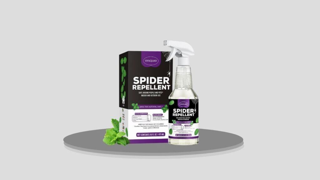 VANQUAR Peppermint Insect & Spider Repellent Spray