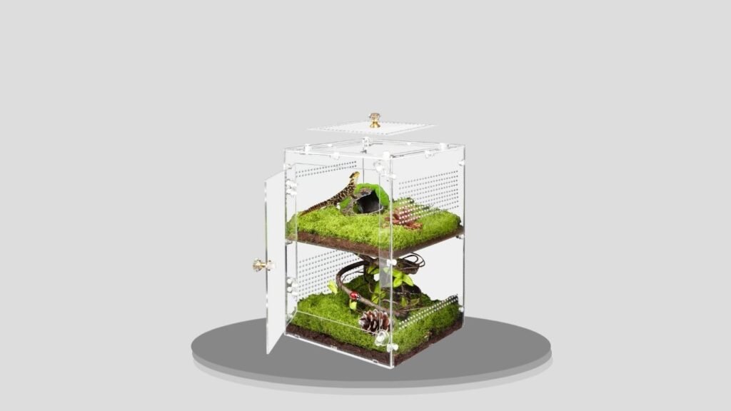 TCooSo 12 x 8 x 8 Acrylic Tarantula Enclosure