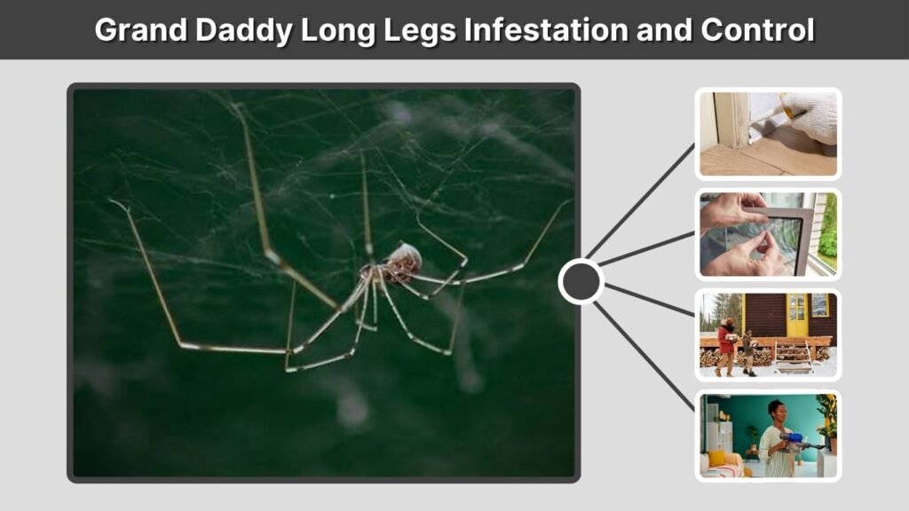 Grand Daddy Long Legs Infestation and Control
