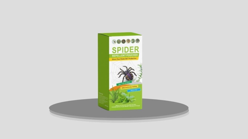 Natural Indoor & Outdoor Spider Repellent for Basement & Home