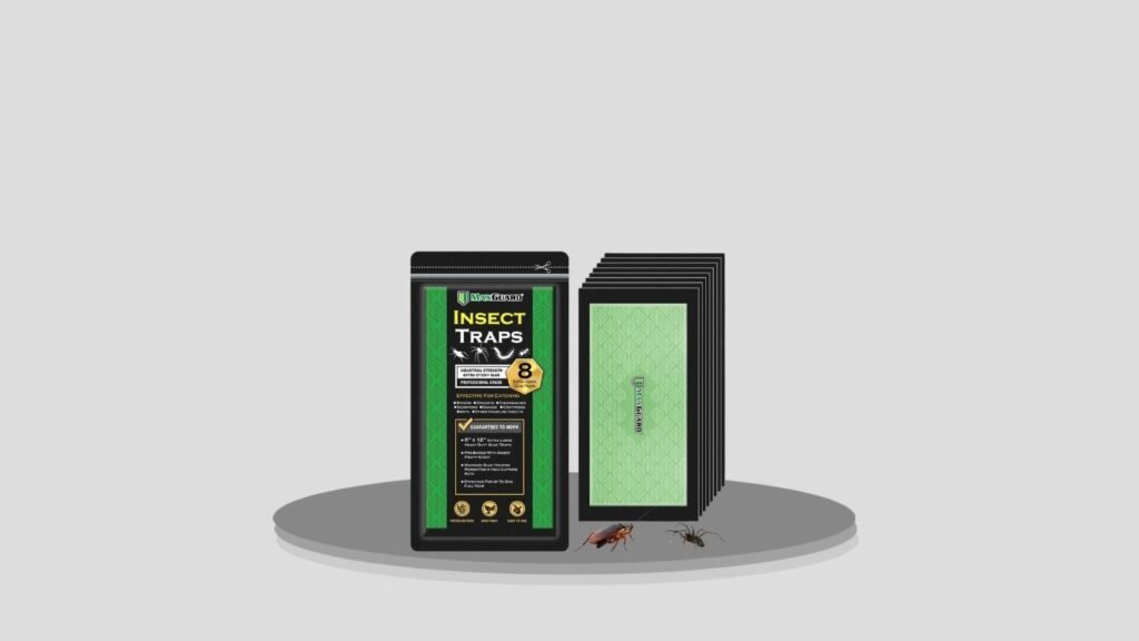 Non-Toxic Pre-Baited Spider, Scorpion & Cockroach Glue Traps