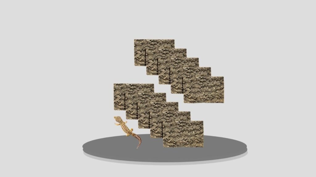 Fhiny Cork Bark Background for Reptile Terrariums