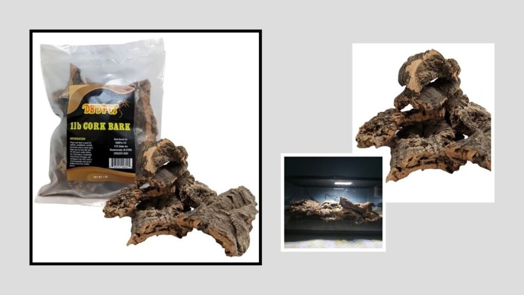 DBDPet Assorted Cork Bark – Best for Flexible Terrarium Layouts