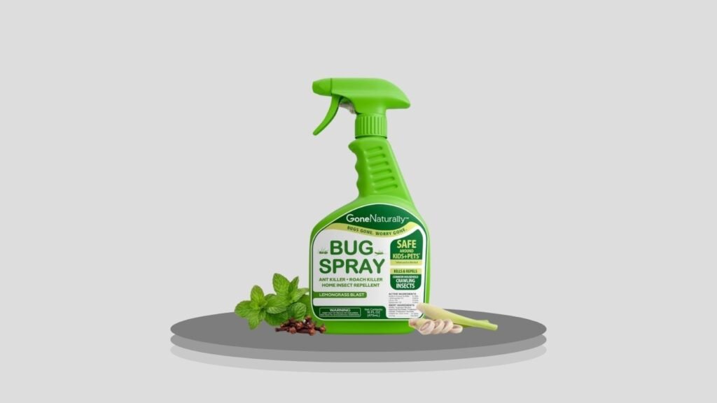 Lemongrass Insect Repellent Spray for Roaches & Spiders