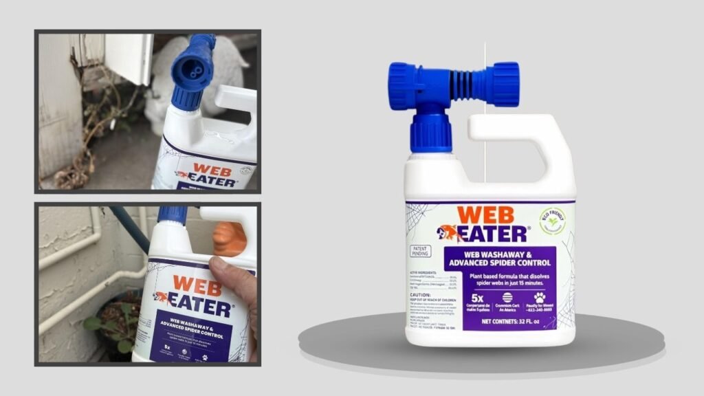 Web Eater Spider Web Dissolver & Outdoor Repellent