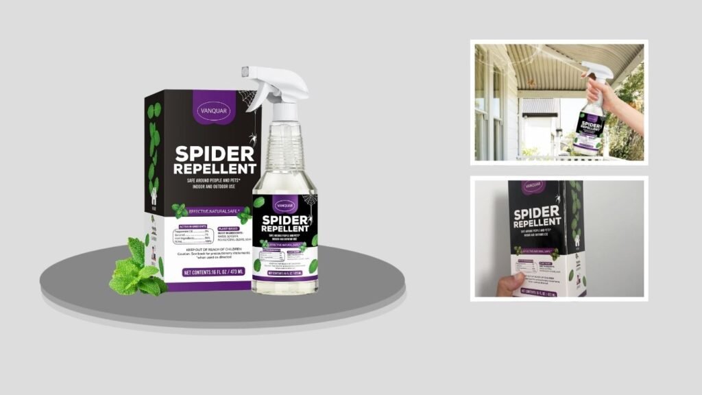  VANQUAR Peppermint Insect & Spider Repellent Spray